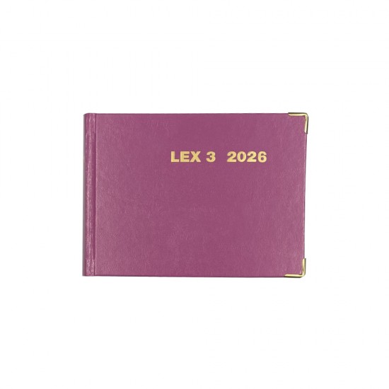 Agenda legale LEX 3 2027