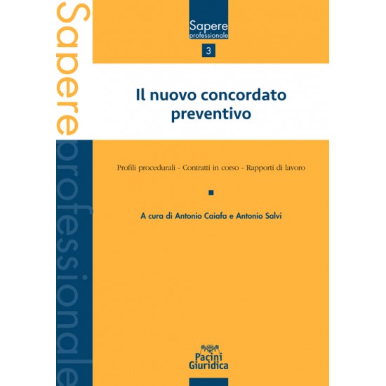 Nuovo concordato preventivo