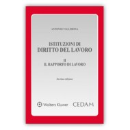 Istituzioni di diritto del lavoro. Vol. II - Il rapporto di lavoro
