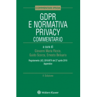 GDPR e Normativa Privacy Commentario