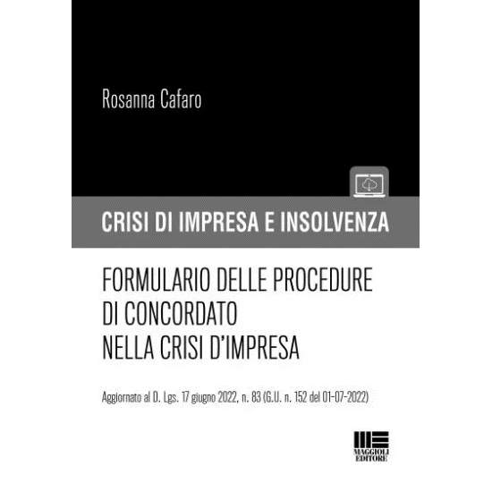 Formulario delle procedure di concordato nella crisi d’impresa