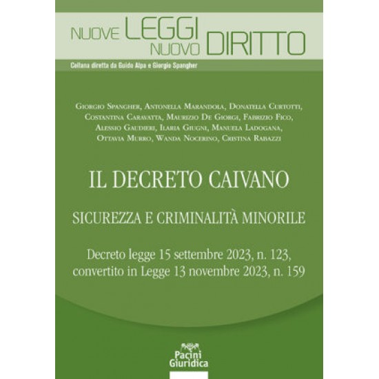 Il Decreto Caivano – Sicurezza e criminalità minorile