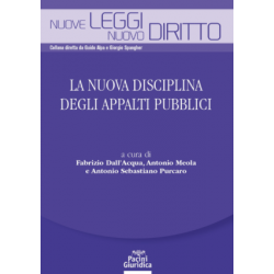 La nuova disciplina degli appalti pubblici