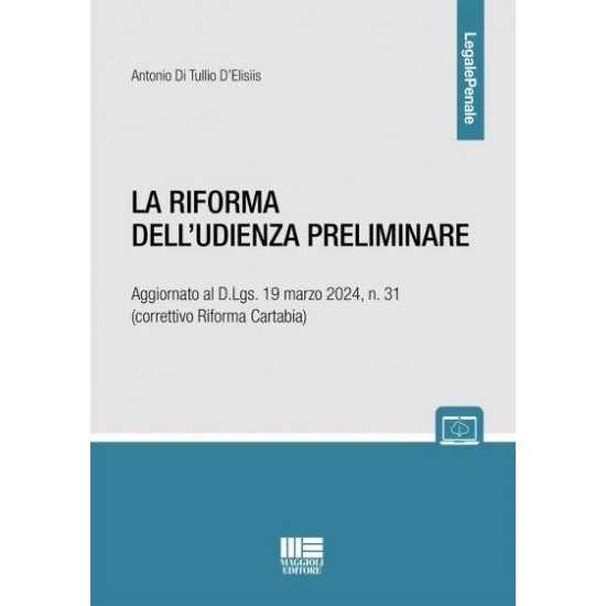 La Riforma dell'udienza preliminare