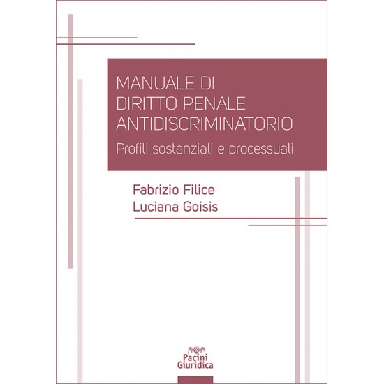 Manuale di diritto penale antidiscriminatorio