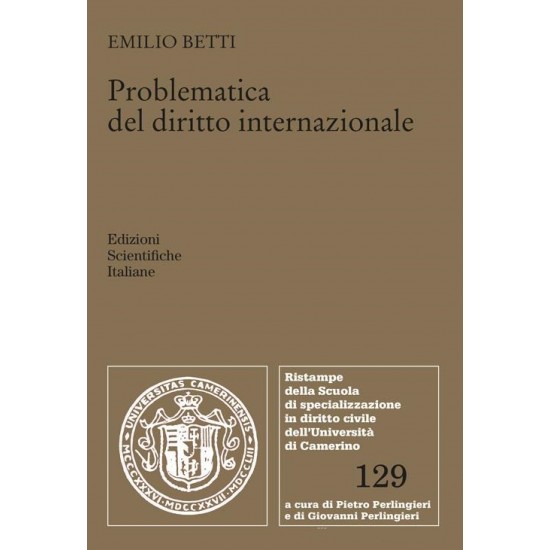Problematica del diritto internazionale