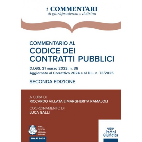 Commentario al codice dei contratti pubblici