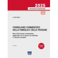 Formulario commentato della famiglia e delle persone