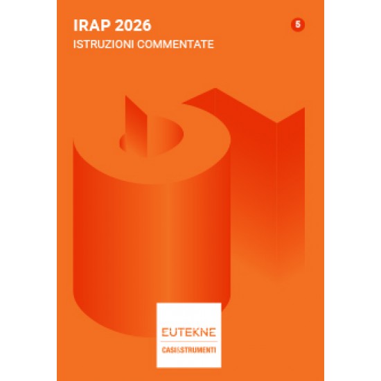 IRAP 2026 - Istruzioni commentate