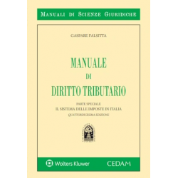 Manuale di diritto tributario - Parte speciale