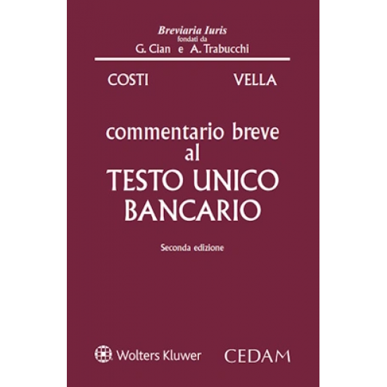 Commentario breve al testo unico bancario