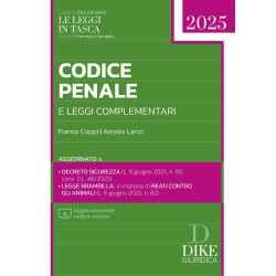 Codice Penale e leggi complementari Pocket 2025