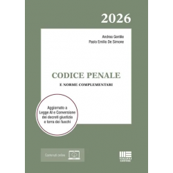 Codice Penale MAGGIOLI 2026