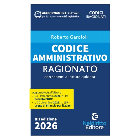 Codice Amministrativo RAGIONATO 2026