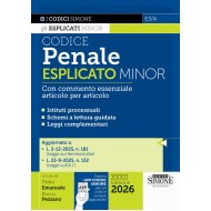 Codice penale Esplicato Minor - SIMONE 2026