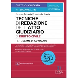 Tecniche di redazione dell’Atto Giudiziario di Diritto Civile DIKE 2025