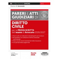 Pareri e Atti Giudiziari di Diritto Civile 2026/2027