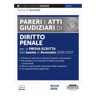 Pareri e Atti Giudiziari di Diritto Penale 2026/2027