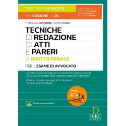 Tecniche di redazione di Atti e Pareri di Diritto Penale 2026