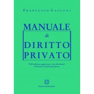 Manuale di diritto privato ESI (Gazzoni) 2026