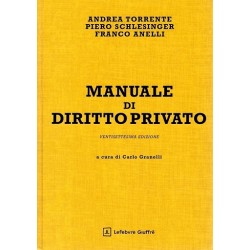 Manuale di Diritto Privato GIUFFRE' (Torrente) 2025