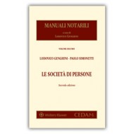 Manuali notarili Vol. X - Le società di persone