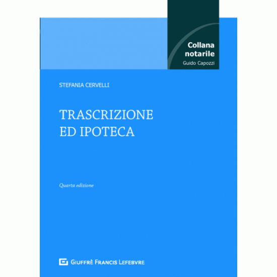 Trascrizione e ipoteca