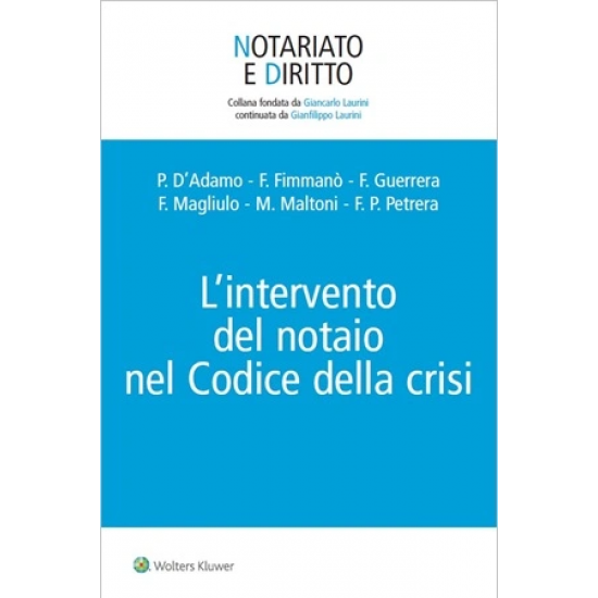 L'intervento del notaio nel Codice della crisi