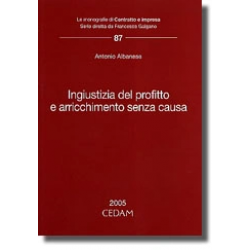 Ingiustizia del profitto e arricchimento senza causa