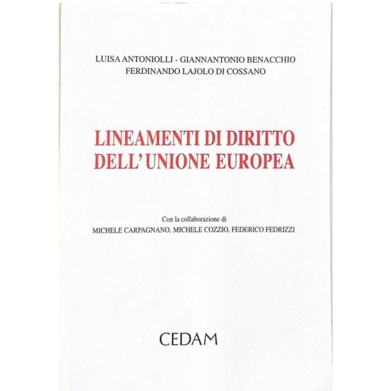 Lineamenti di diritto dell'Unione Europea