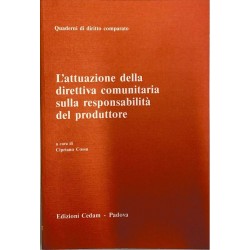 L'attuazione della direttiva comunitaria sulla responsabilità del produttore