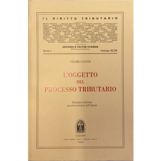 L'oggetto del processo tributario