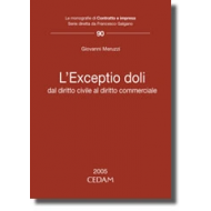 L'Exceptio doli