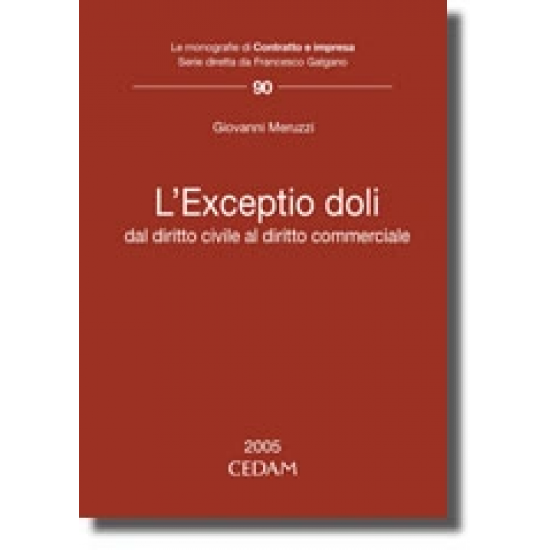 L'Exceptio doli