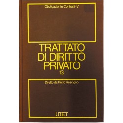Trattato di diritto privato. Vol. XIII - Obbligazioni e contratti. Tomo V