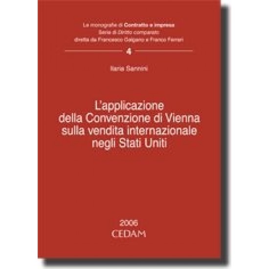 L' applicazione della Convenzione di Vienna sulla vendita internazionale negli Stati Uniti