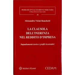 La clausola dell'inerenza nel reddito d'impresa
