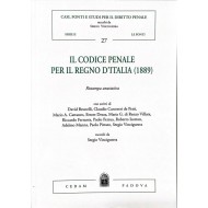 Il Codice penale per il Regno d'Italia (1889)