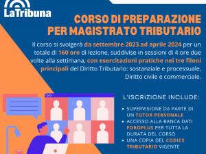 Magistrato Tributario | Corso di preparazione
